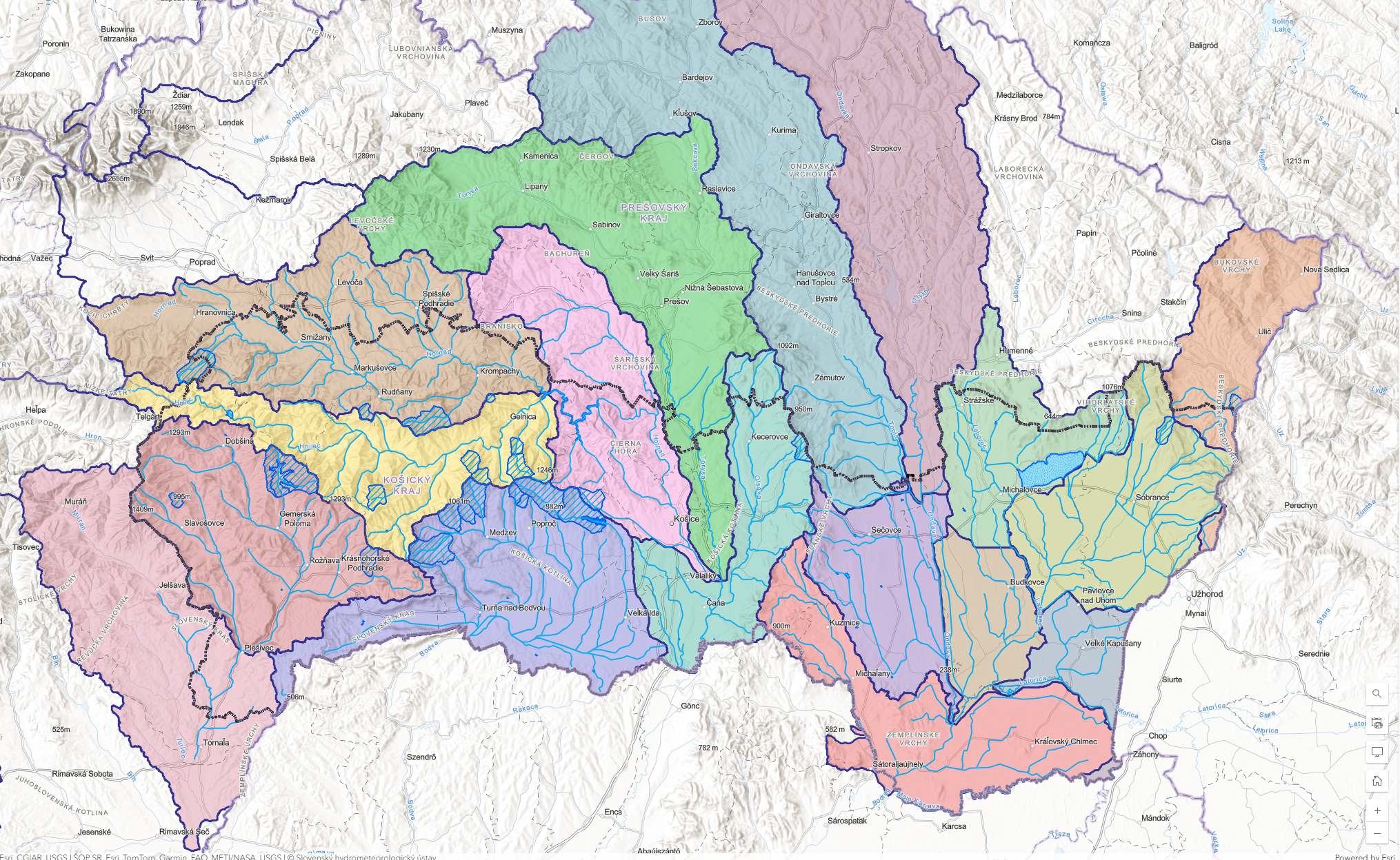 Vodstvo Košického kraja